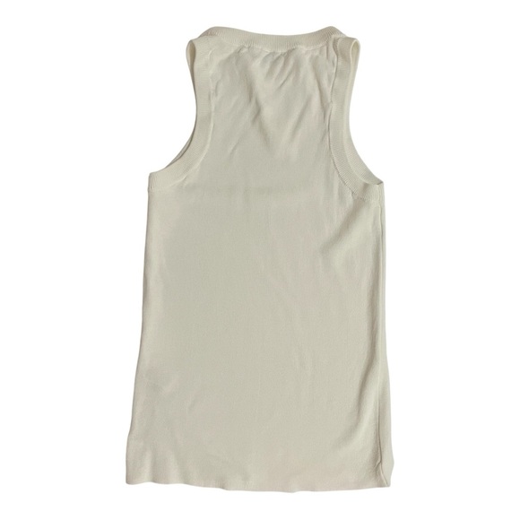 Zara white top sleeveless woman’s M - Picture 2 of 6